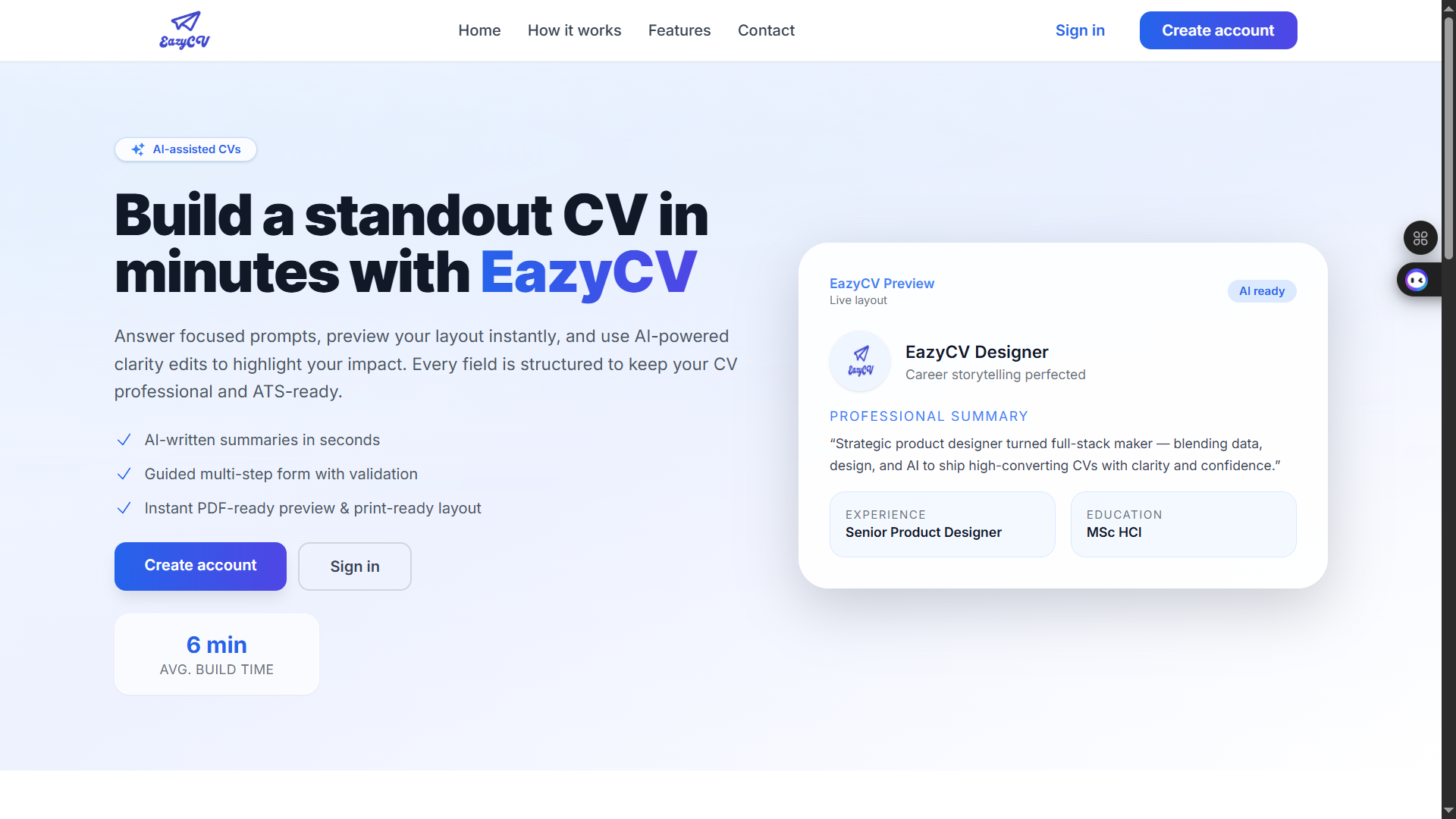 EazyCV